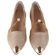 thumbnail image 1 of 1 par de bombas antideslizantes para mujer con perlas y punta puntiaguda, zapatos planos planos de moda, 1 of 3