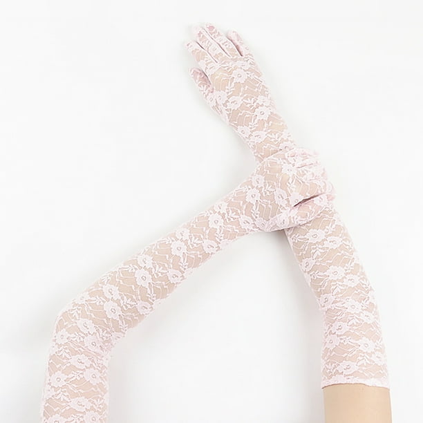 Long sleeve sale lace gloves