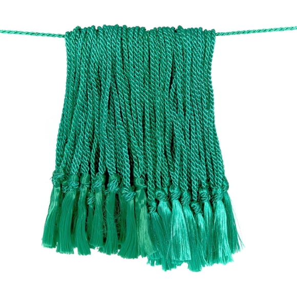 EcoNesxp 100 Silk Bookmarks Tassels Retro Luxury Smart Technology Green DK