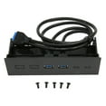 thumbnail image 2 of 5.25in Front Panel, Usb 3.0 To 19 Pins 2 Ports Front Panel Hub  for Computer Case, 2 of 8