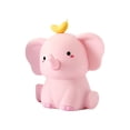thumbnail image 2 of Bonita luz nocturna de silicona con forma de elefante | Recargable por USB y control táctil | Lámpara de protección ocular para dormitorio infantil y lactancia, 2 of 6