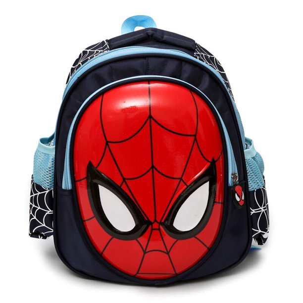 Disney-mochila de dibujos animados para niños de 1 a 6 años, Bolsa Escolar de Spiderman, Anime, guardería2 Fivean unisex