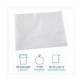 thumbnail image 4 of 38 in. x 58 in. 60 gal. 0.7 mil Linear Low Density Industrial Can Liners - White (100/Carton), 4 of 7