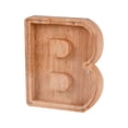 thumbnail image 1 of Hucha de juguete, alfabetos, moneda de madera, hucha, regalo educativo para niños, caja de dinero, 1 of 10
