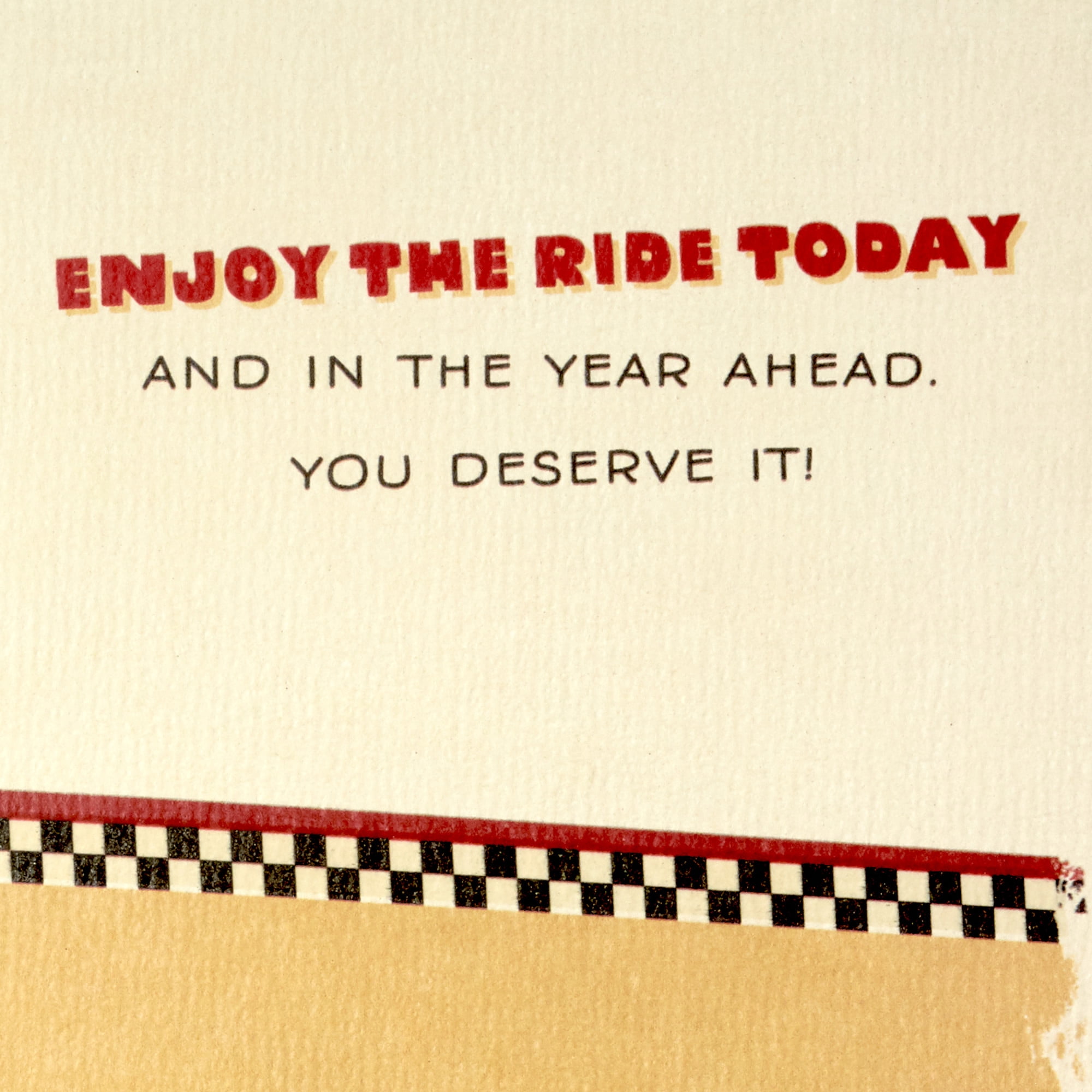 Hallmark Nintendo Mario Kart Birthday Greeting Card (Enjoy Riding into the Year Ahead)