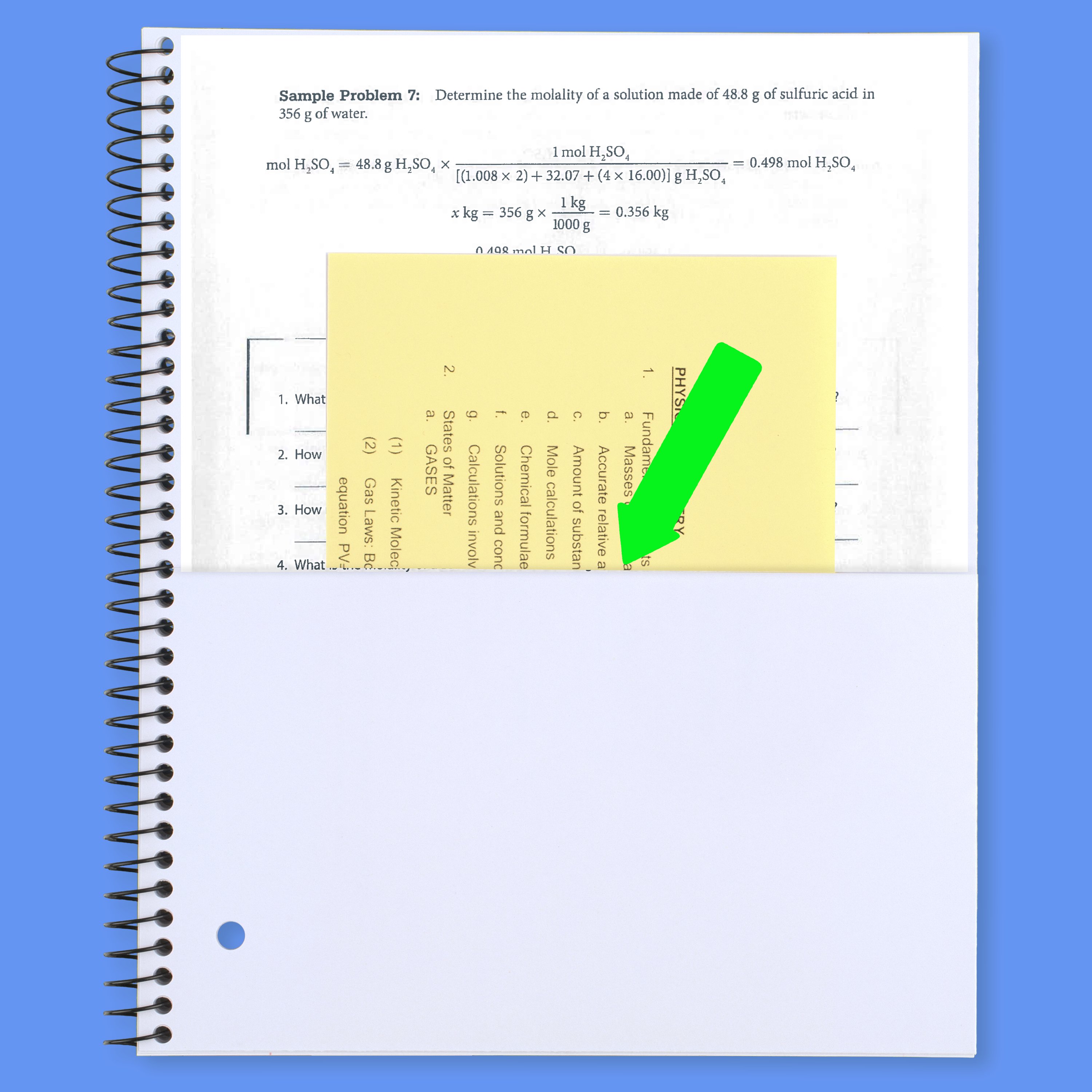 Cuaderno universitario Mead de 3 materias, 8.5" x 11", negro, polipropileno, espiral, 120 hojas 4