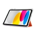 thumbnail image 5 of Case for iPad 10th Generation 10.9 Inch 2022,TECH CIRCLE Shockproof Cover  Clear Transparent Back Shell with Pencil Holder Auto Sleep/Wake Cover for Apple iPad 10th Generation 10.9" 2022, Orange, 5 of 8