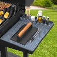 thumbnail image 1 of Czcpp-tapis en Silicone pour Outils de Gril Blackstone, Tapis de Spatule Résistant à la Chaleur, Repose-Outil de Barbecue, Cuisson, Tapis de Gril en Silicone, Gris, 1 Pack, 1 of 4
