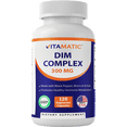 thumbnail image 4 of 3 Pack Vitamatic DIM Supplement Complex for Women & Men - 300mg - 120 Veg Capsules - Made with Black Pepper, Broccoli Powder & Kale Powder - Non-GMO & Gluten Free - Supports Hormonal Balance, 4 of 7