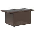 thumbnail image 5 of vidaXL Garden Sofa Set Brown, Cream White, 5 of 10