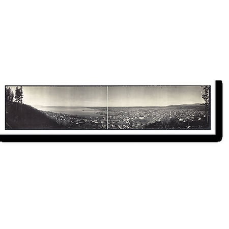 Historic Print, WA 1909b Bellingham PHOTO, Width 7" x Length 36"