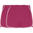 thumbnail image 4 of MIUOWANP 2-Pack Women's Shorts with Pockets Solid Color High Waisted Split Sports Shorts Lightweight Hot Pants Size M(6)Hot Pink, 4 of 4