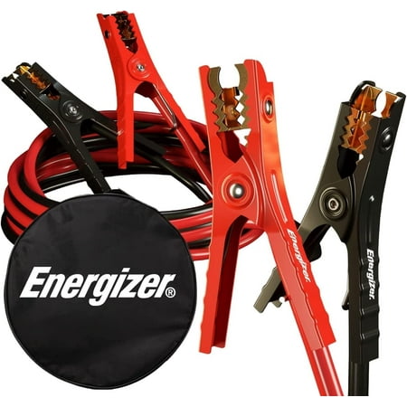 Jumper Cables ON SALE At Walmart! Energizer Jumper Cables For Car Battery, Heavy Duty Automotive Booster Cables For Jump Starting Dead Or Weak Batteries With Carrying Bag Included (12-Feet (10-Gauge)