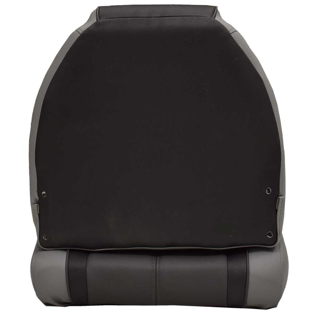 Crestliner Boat Seat Cushions 2272298 | Gray Black (2-Piece Set)