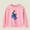 Pink, variant on Cethrio Kids Girls Sweatshirts, Long Sleeve Casual Printed Pullover Tops Khaki Size 8-9 T