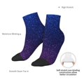 thumbnail image 6 of Pofeuu Neon Glitter Print 30cm Socks, Adult Running Hiking Socks for Youth and Adult, 6 of 7