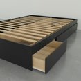 thumbnail image 4 of Nexera 2-Piece Bedset With Bed Frame And Headboard, Brown, Queen, 4 of 9