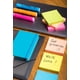 thumbnail image 4 of Notas adhesivas de 3 x 3 pulgadas, notas adhesivas de colores brillantes, 6 blocs de 600 hojas en total, notas autoadhesivas resistentes, 6 colores (amarillo, verde, azul, naranja, rosa,, 4 of 6