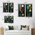 thumbnail image 4 of Designart "Vintage Retro Circles Minimalist Charm I" Modern Geometric Wall Art Set Of 2 - Modern Yellow Gallery Wall Set For Home Decor, 4 of 6
