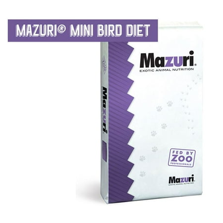 Mazuri Mini Bird Food  25 lb. Bag