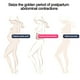 thumbnail image 5 of Envoltura abdominal posparto ajustable, transpirable y elástica, dispositivo de encuadernación moldeador del cuerpo femenino, 5 of 5