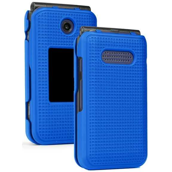 Case for Cingular Flip 4, Cricket Debut Case, Nakedcellphone Protective Snap-On Cover [Grid Texture] for Cricket Debut Flip (U102AC), AT&T Cingular Flip IV Phone (U102AA)