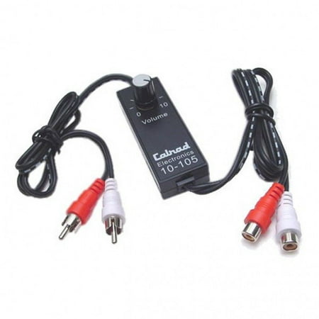 - Calrad Electronics 10-105 STEREO INLINE AUDIO ATTENUATOR