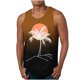 thumbnail image 1 of Camiseta sin mangas de cuello redondo para hombre, moda informal de verano, chaleco holgado, estampado deportivo, camiseta sin mangas de cuello redondo, blusa de poliéster para hombre, 1 of 3