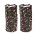 thumbnail image 2 of Rock & Roll 13.5g Poker Chips, $5 Heavy Weight Clay Composite, 50-pack, 2 of 4