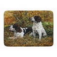 thumbnail image 1 of Carolines Treasures HMHE0002RUG Two Springer Spaniels in the grasses Machine Washable Memory Foam Mat, 1 of 4