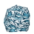 thumbnail image 4 of Salouo Ocean Waves Print Unisex Beanie Hat,Knitted Baggy Skull Cap Winter Warm Hats Beanie Sleep Hats Cancer Headwear Caps for Women & Men 1 Pieces, 4 of 7