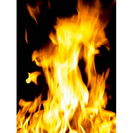 close up of fire