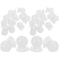 thumbnail image 4 of Silicone Earring Backs for Studs Safe and Durable Replacement Rubber Stoppers White 50pcs, 4 of 8
