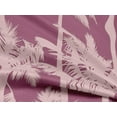 thumbnail image 5 of oneOone Rayon Pink Fabric Coconut Tree & Leaf Sewing Material Print Fabric By The Yard 56 Inch Wide, 5 of 8