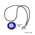thumbnail image 2 of Collar brillar con colgante de ojo de cristal de 3cm 2 uds, 2 of 5