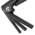 thumbnail image 4 of XtremepowerUS Hex Key Allen Wrench Set: 45 Piece Hex Key, Standard SAE (1/16""- 3/8"") & Metric (1.5mm- 10mm) Long Arm & Folding, With Carry Pouch, Heat Treated CrV, 4 of 5