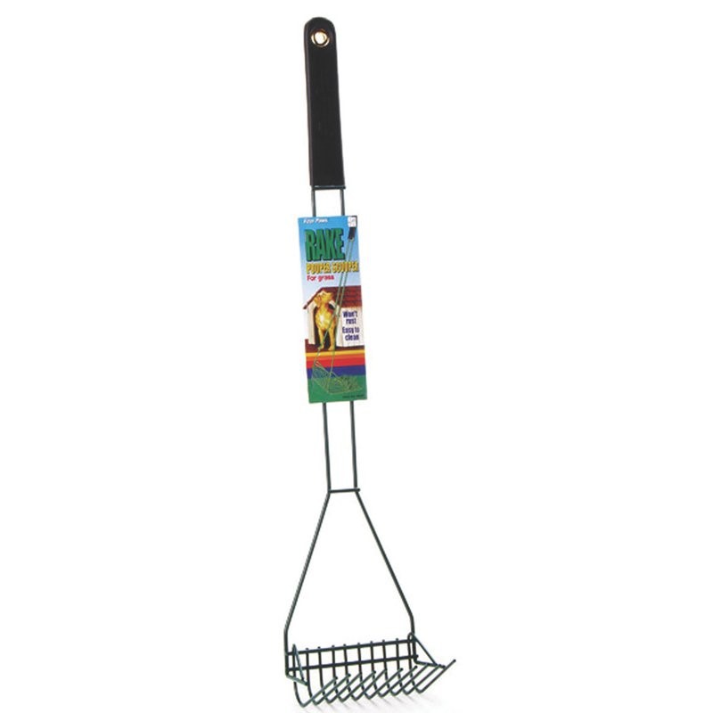 Four Paws Wire Rake Scooper for Grass