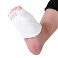 thumbnail image 5 of Gel Lined Compression Toe Separation Socks (1 Pair - 2 Count) | Toe Alignment Socks | Toe Separation Socks for Ball Foot Pain Relief, 5 of 5