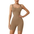 thumbnail image 5 of SHCKE One Piece Shapewear for Women Seamless Full Body Shapewear Bodysuits Tummy Control Body Shaper Mid Thigh Slimmer Butt Lifter One Piece Short Jumpsuit, 5 of 8