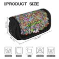 thumbnail image 3 of My Singing Monsters Big Capacity Pencil Case, Large Capacity Aesthetic Pencil Pouch Stationery Organizer Pen Case with Zipper, Pencil Case for Office Supplies, 3 of 8