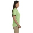thumbnail image 2 of Devon & Jones Ladies' Pima Piqué Short-Sleeve Y-Collar Polo, 2 of 2
