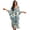 Boho Mandala, variant on Xoenoiee Lemon Leaves Print Kaftan Dresses for Women V Neck Summer Swimsuit Cover up Batwing Sleeve Caftan Maxi Beach Dresses Boho Moomoo Dresses