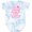 Tie Dye Blue, variant on Inktastic Cutie Pi Math Boys or Girls Baby Bodysuit