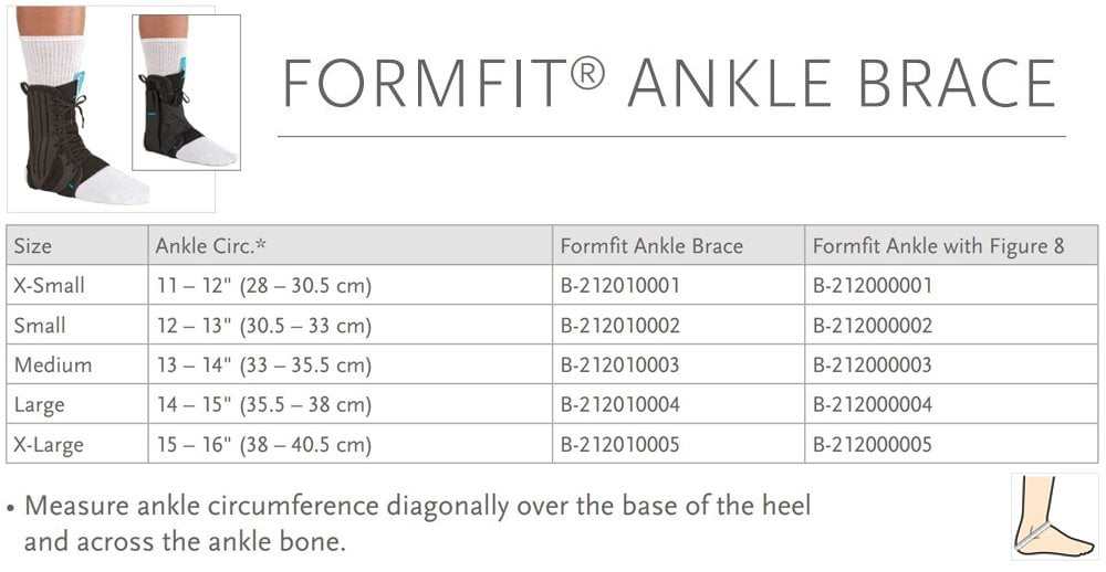 Ossur Form Fit Ankle Brace - Professional Support for Sprains & Active Recovery