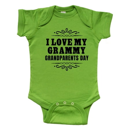 

Inktastic Grandparents Day I Love My Grammy Gift Baby Boy or Baby Girl Bodysuit