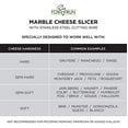 thumbnail image 5 of Fox Run Trancheuse de Fromage en Marbre avec 2 Fils de Rechange, Blanc, 5 of 5