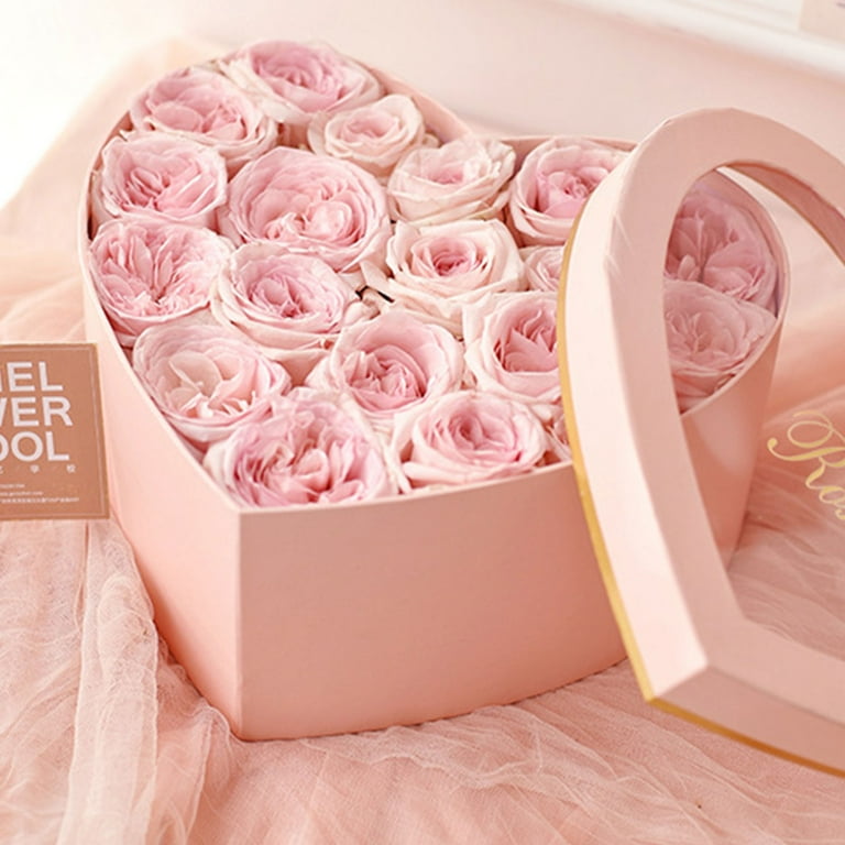 LOVELY BOX❤︎ Amazon.com: Soul & Lane Pink Valentine's Day Gift Boxes for