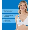 thumbnail image 5 of Bestform Everyday Unlined Cotton Stretch T-Shirt Bra with Underwire Support, 2 Pack 5000100P, 5 of 7