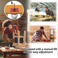 thumbnail image 3 of Precision Lift Woodworking Router Engraving Table Insert Plate Base Tools 70mm, 3 of 5