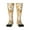 1 Black, variant on Groovy Hippie Flower Mushrooms Print Thigh High Socks Extra Long Stretchy Sock Women Over Knee High Opaque Stocking Daily Wear